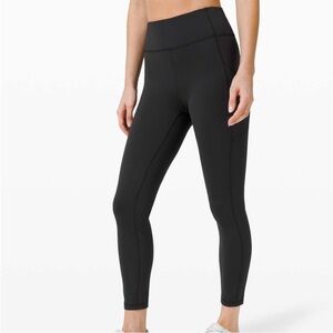 Lululemon Invigorate Black Leggings Size 4 25”